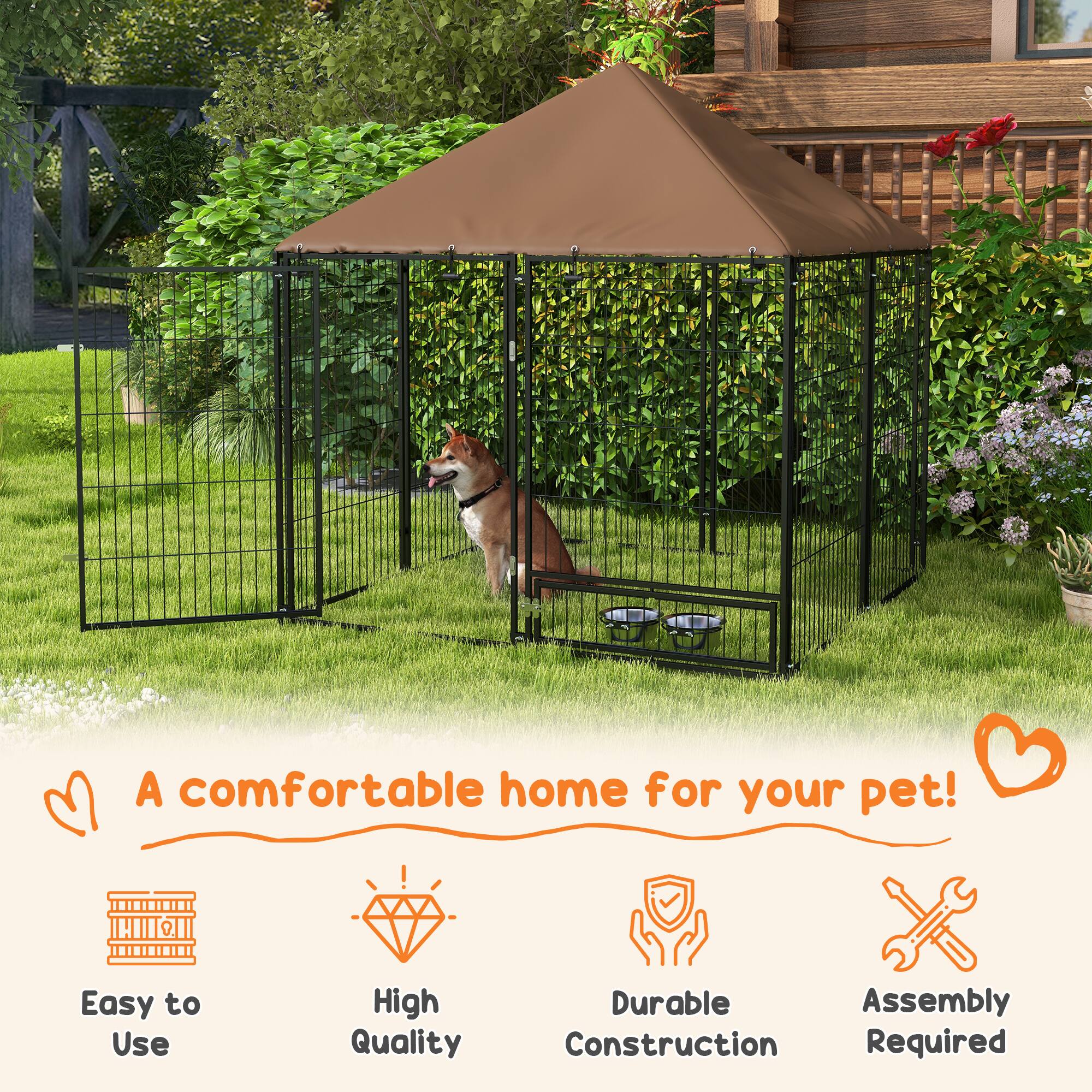 A comfortable home for your pet!

- Easy to Use
- High Quality
- Durable Construction
- Assembly Required