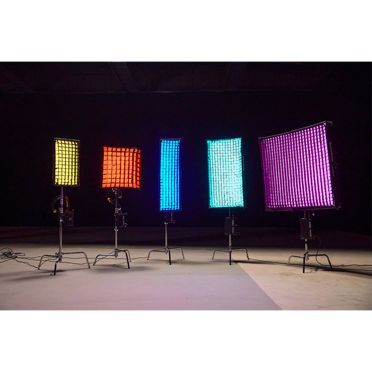 Alt View 9. Godox - Godox KNOWLED F400R RGB Flexible LED Light Mat (2 x 4').