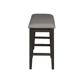 Liberty Furniture Industries - Double Bridge Counter Bench (RTA) in Dark Chestnut - Brown