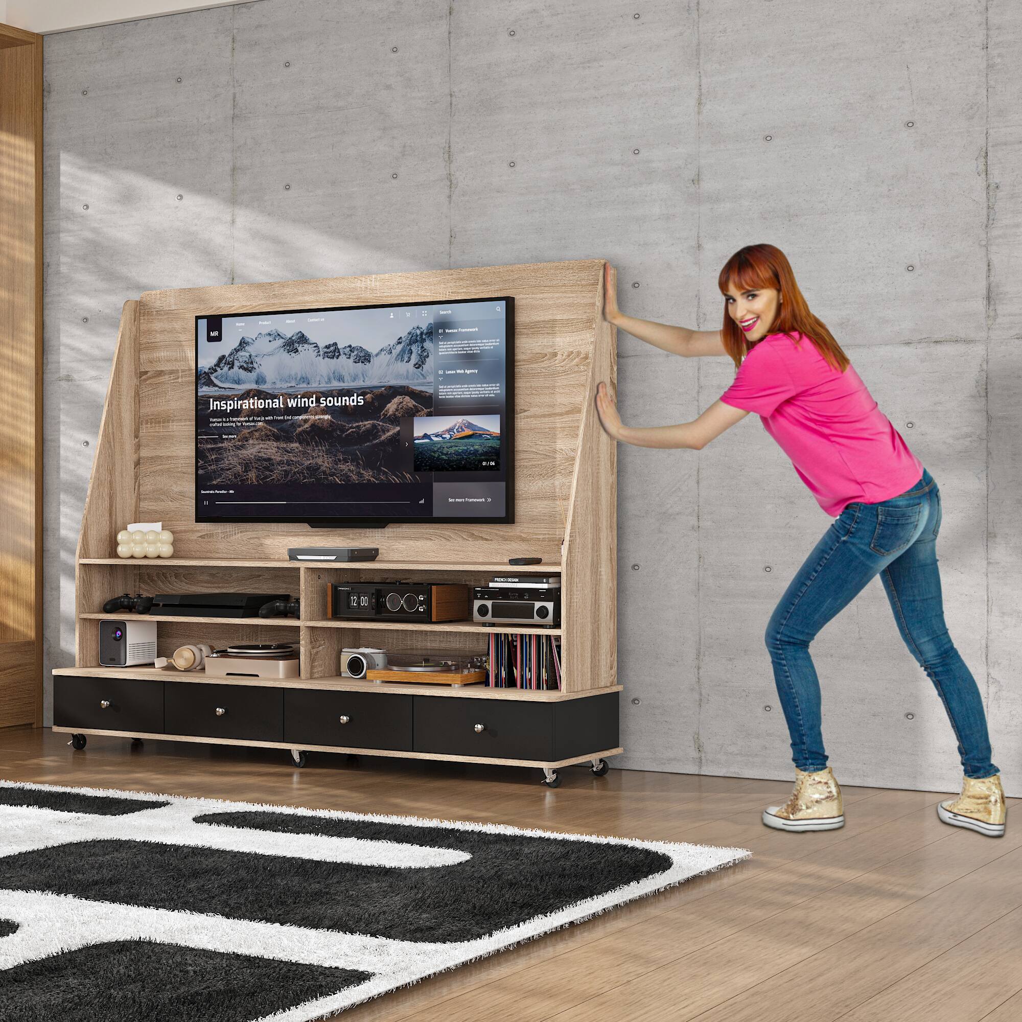 Inspirational wind sounds.