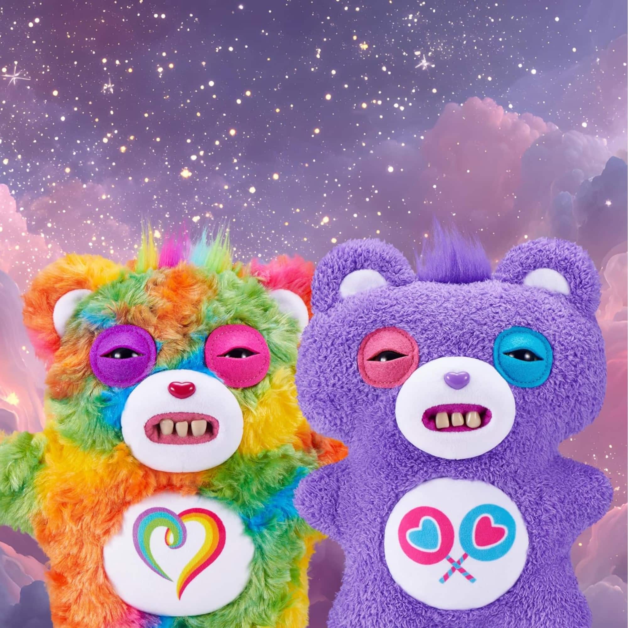 Fuggler Care Bears 9 inch (Togetherness Bear), Funny Ugly Monster