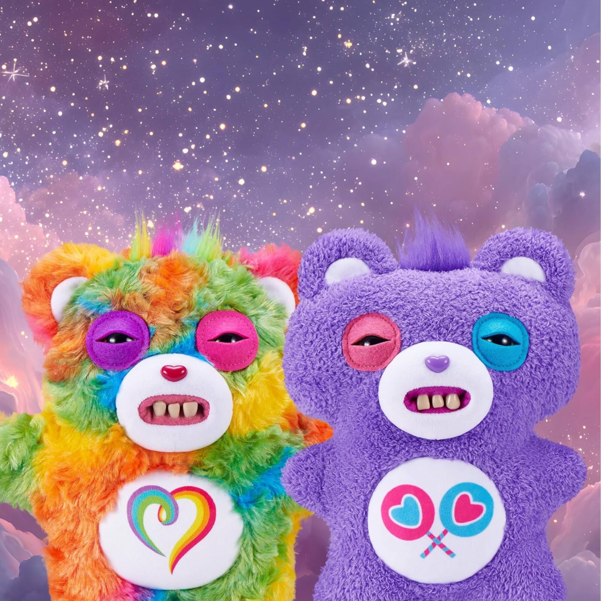 Alt View 4. Fuggler - Fuggler Care Bears 9 inch (Togetherness Bear), Funny Ugly Monster Stuffed Animal Toy by ZURU - Assorted Pre-Pack.