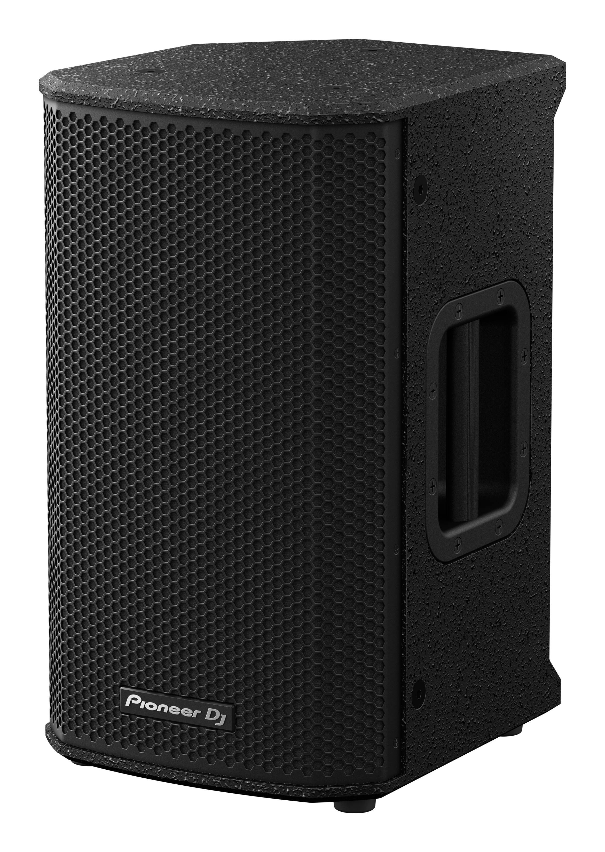 Angle. Pioneer DJ - 2-Way Active Loudspeaker with 4 DSP Modes, 8" - Black.