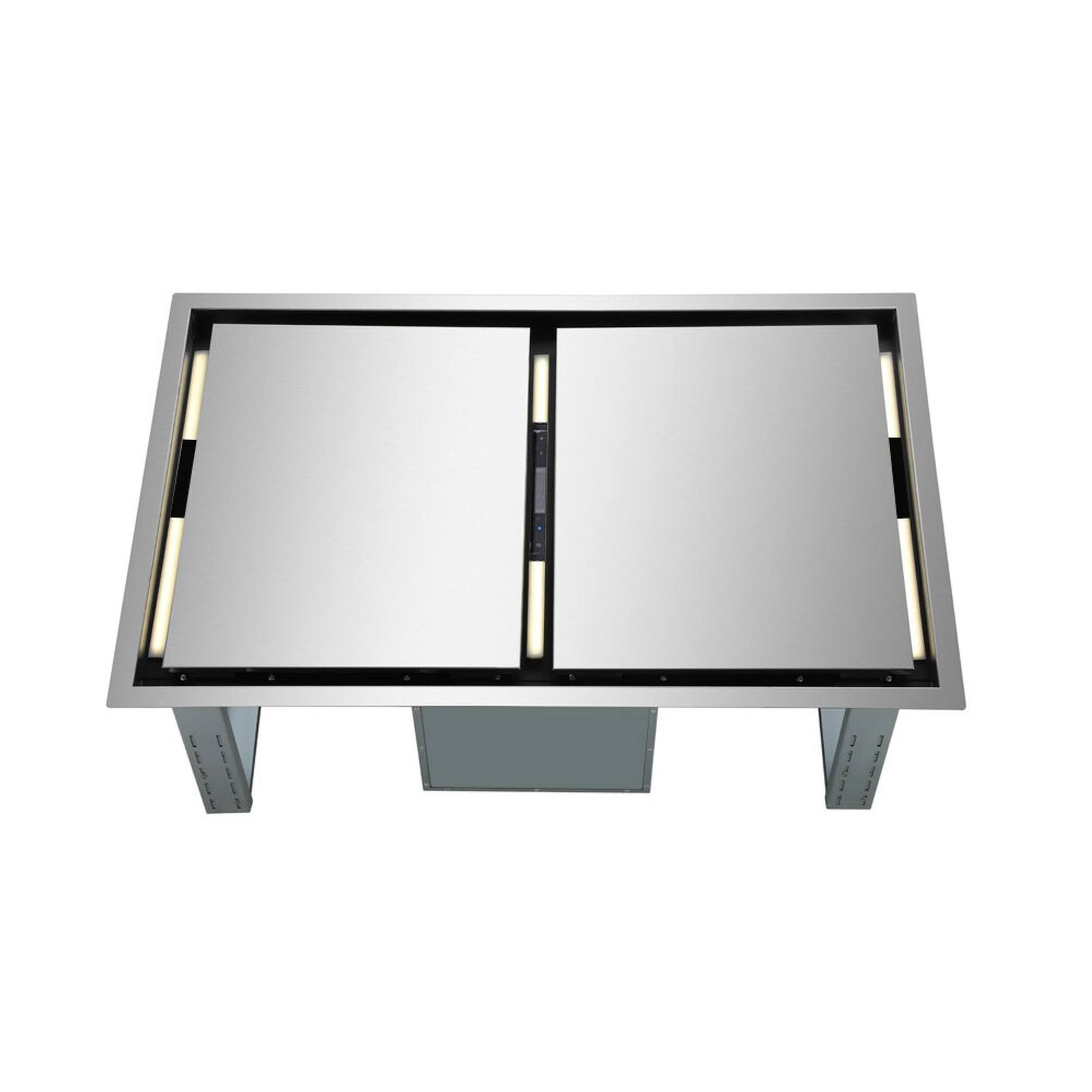 Forno Appliances - 44 inches - Externally Vented - Range Hood Insert - Stainless Steel