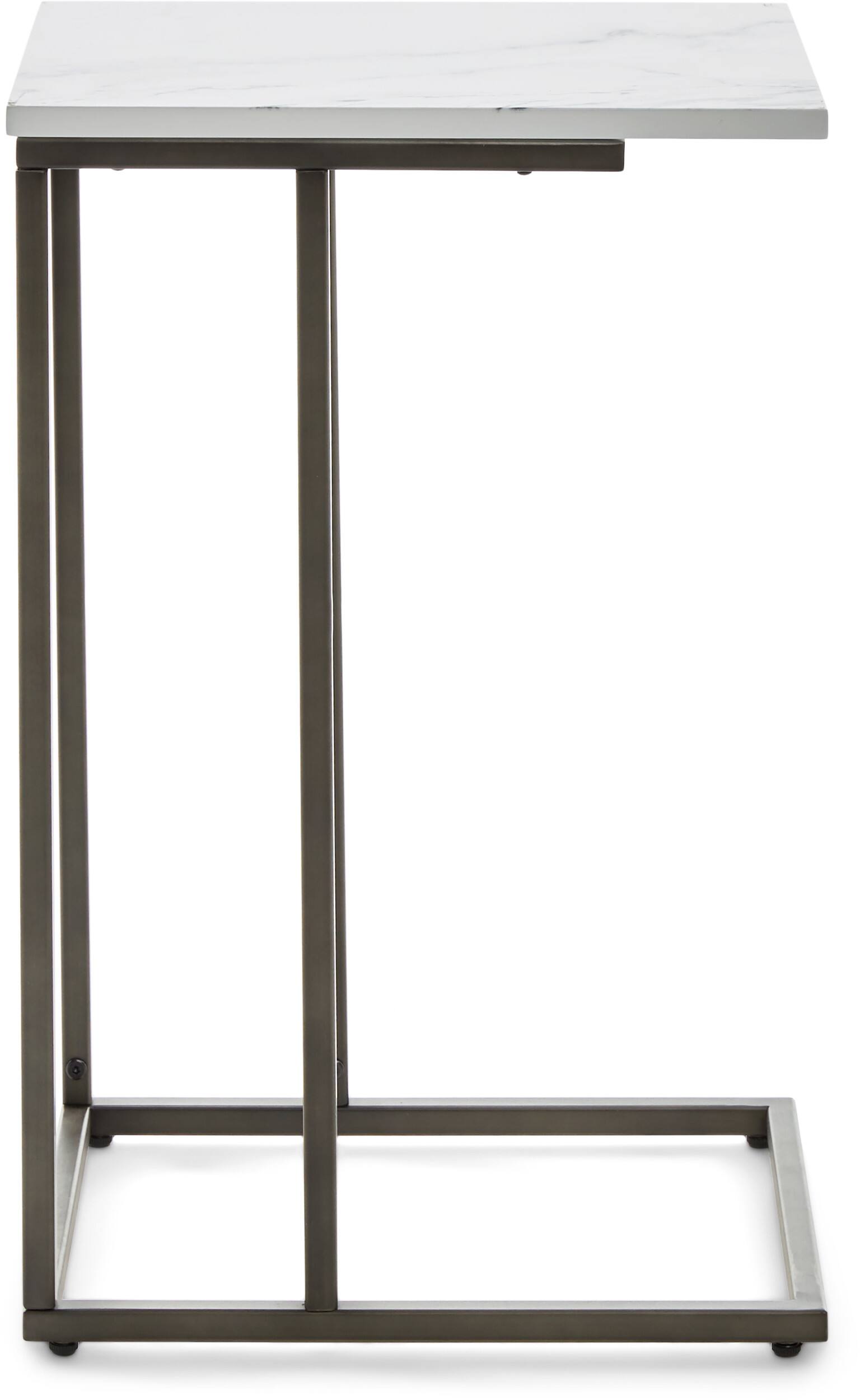 Alt View 11. Serta - Harton C Shape Side Table - Marble Print.