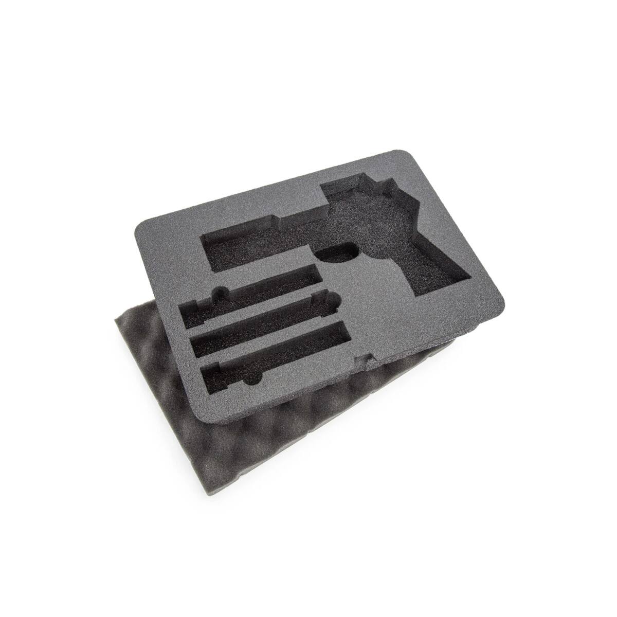 Alt View 2. NANUK - Nanuk 910 Waterproof Hard Case w/Foam Insert for Pistol Optic Ready, Olive - Olive.