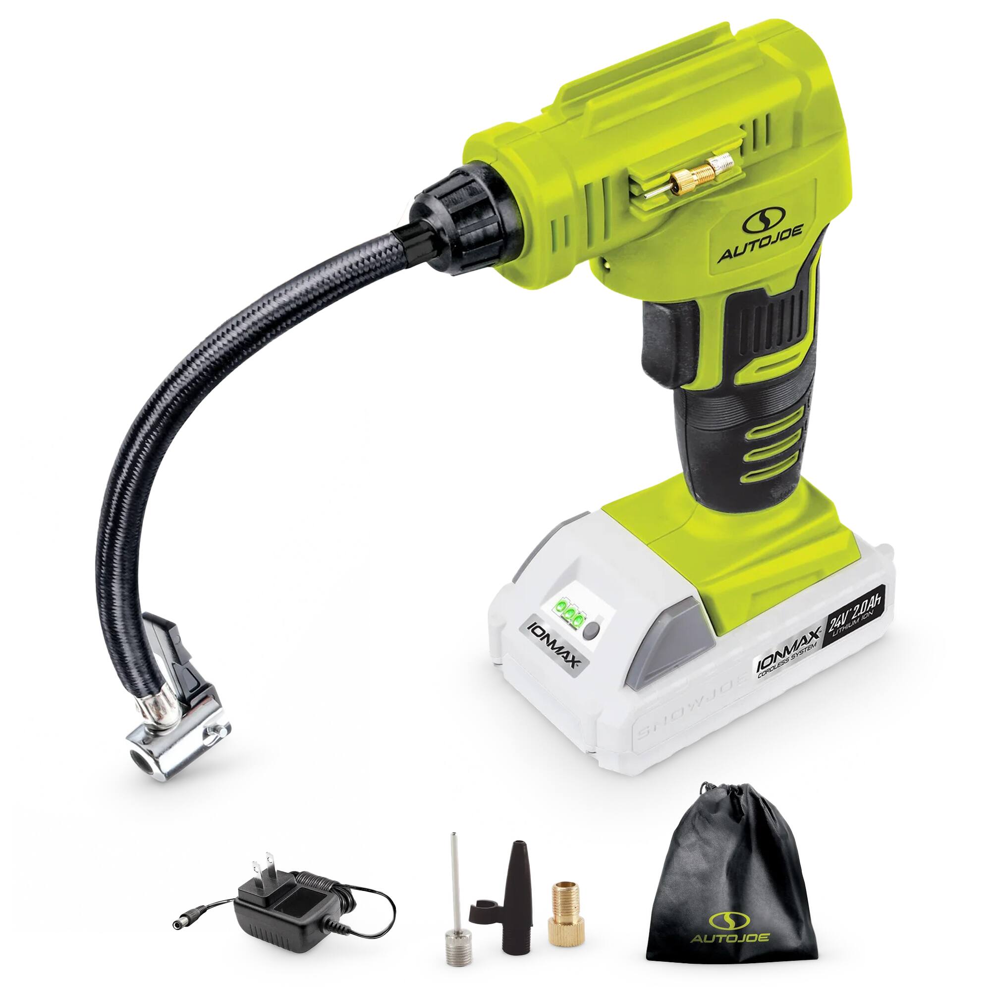 AUTOJOE  
IONMAX 000 24V 2.0Ah RF  
IONMAX CORCLESS RISED PELICO SNOWJOE