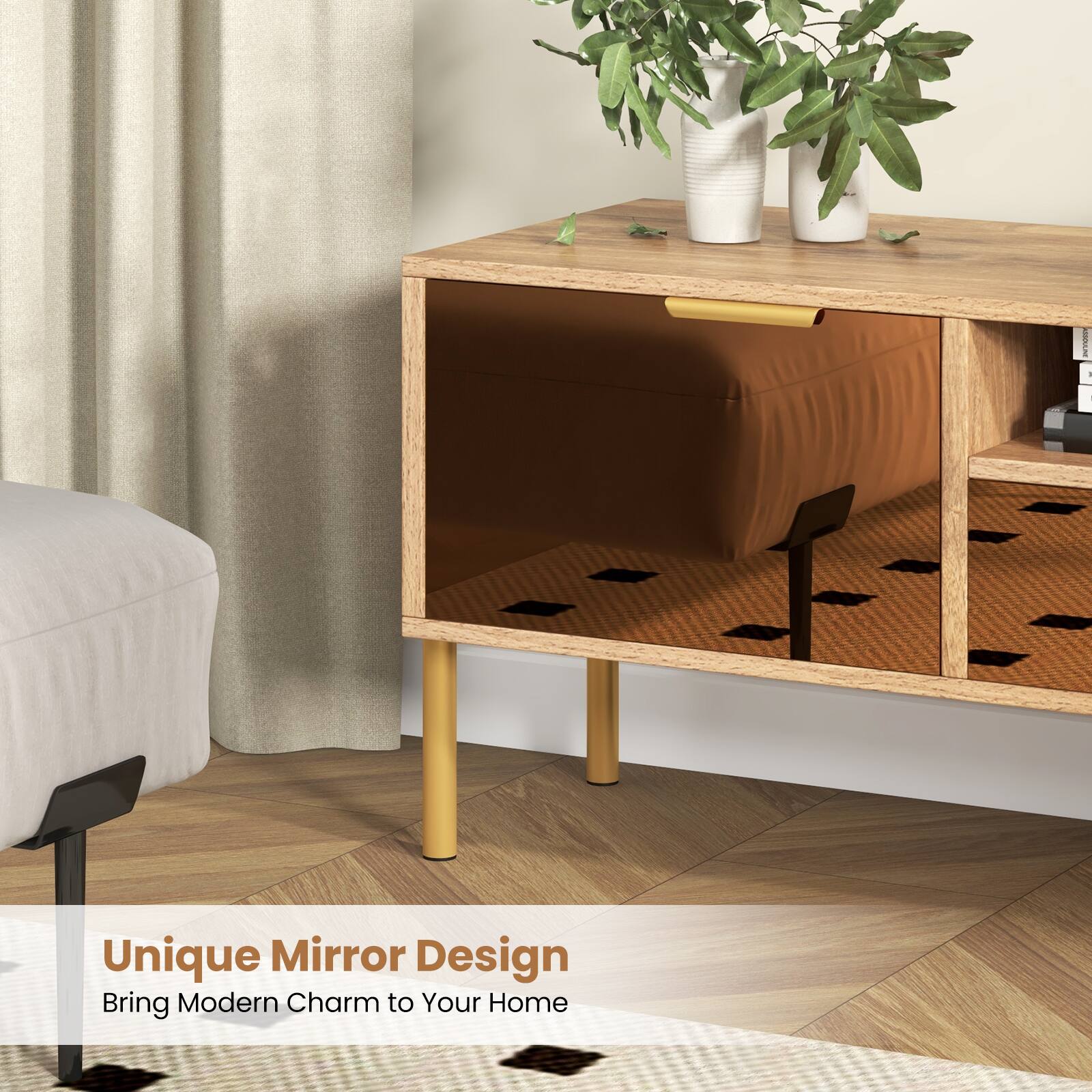 Unique Mirror Design  
Bring Modern Charm to Your Home