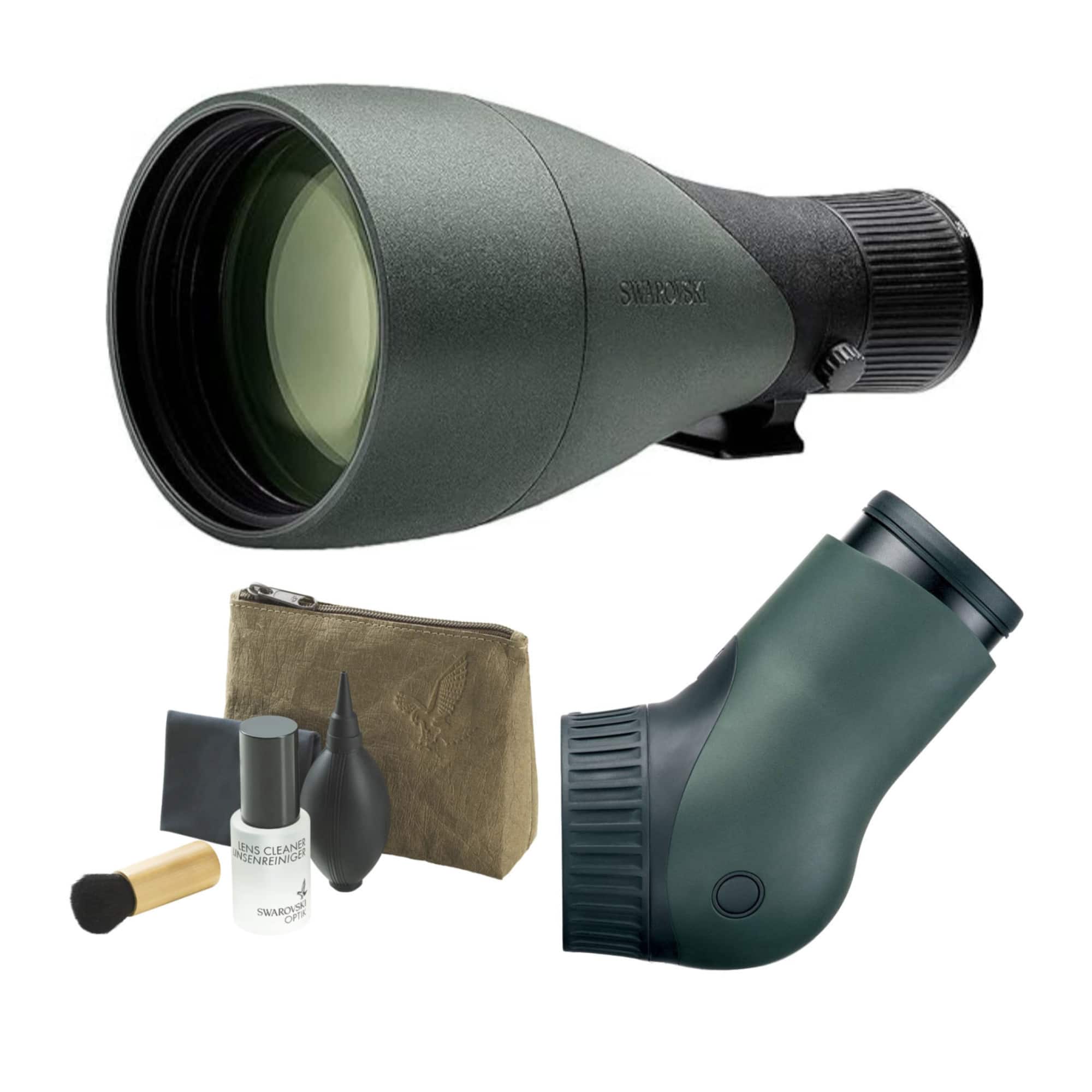 Swarovski - ATX Spotting Scope with 115mm modular Objective Cleaning Kit (Angled)