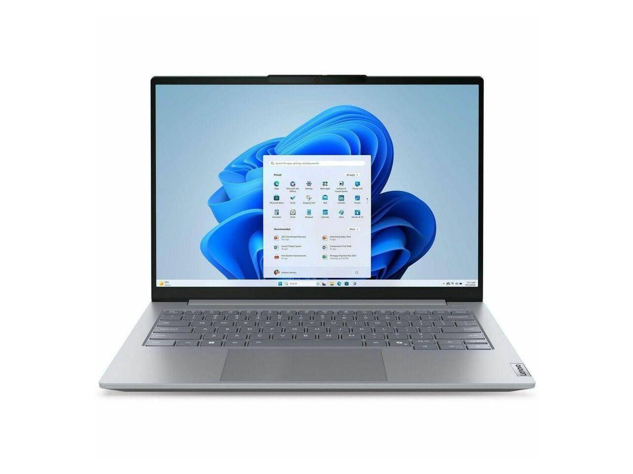 Alt View 8. Lenovo - Lenovo ThinkBook 14 G8 21SG000GUS 14" Notebook - Intel Core 5 - 16 GB - 512 GB SSD - Arctic Gray - Windows 11 Pro - Gray.