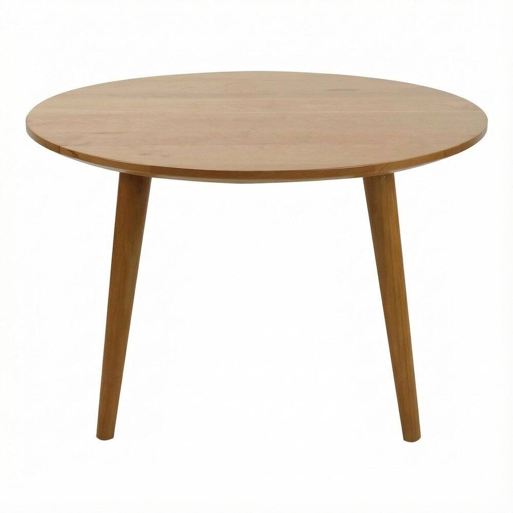 Angle. FurniFact - Authentic Cherry Coffee Table with Solid Wood Top and Sturdy Construction - Natural (Cherry).