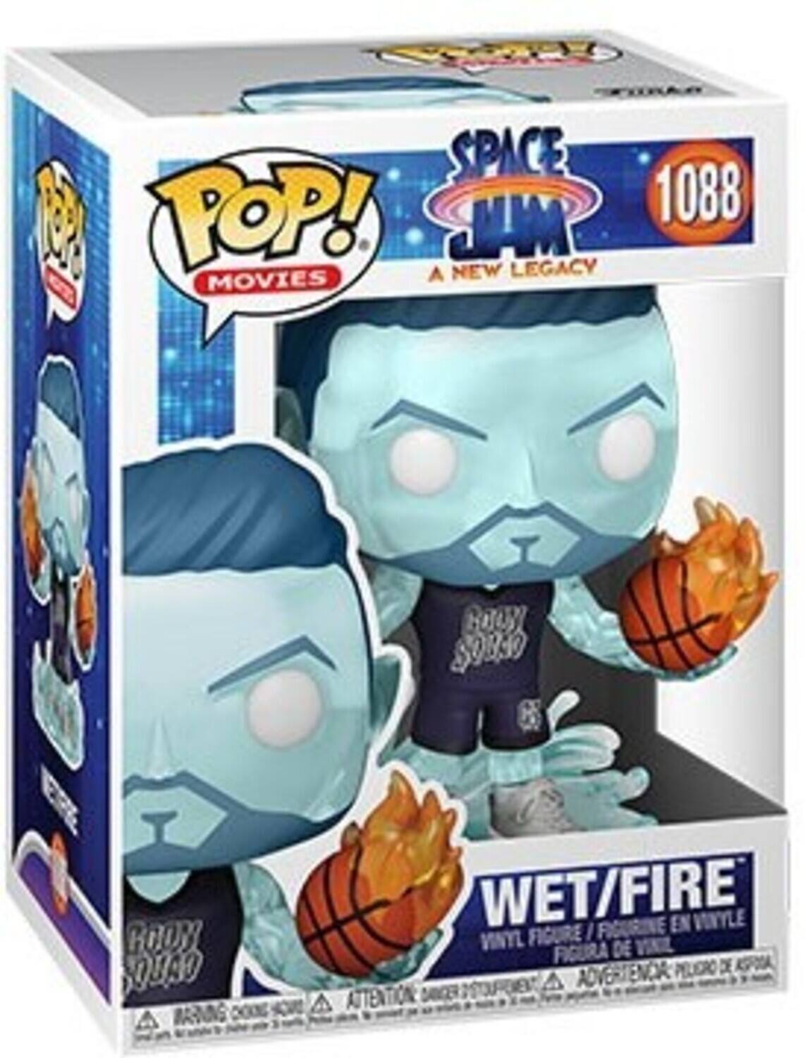 SPACE POP! A NEW LEGACY MOVIES 1088 A NEW LEGACY WET/FIRE VINYL FIGURE / FIGURINE EN VINYLE FIGURA DE VINIL ATTENTION WARNING