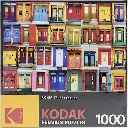 KODAK RICHER, TRUER COLORS!
KODAK PREMIUM PUZZLES 1000