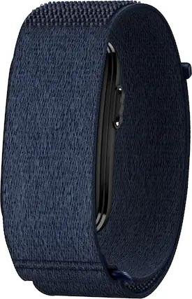 Front. Garmin - CIRQA Smart Band, Adjustable Captain Blue, S-M - Captain Blue.