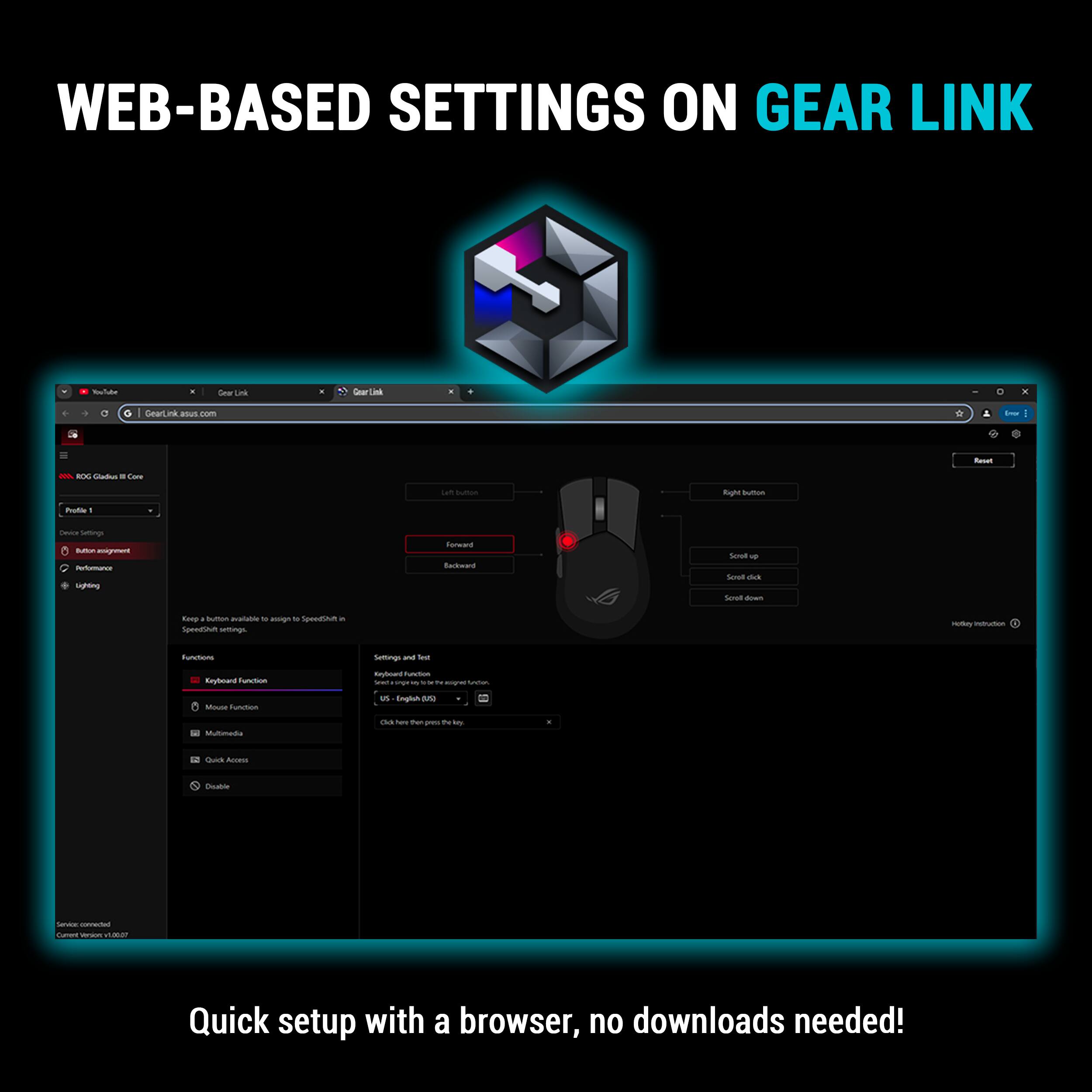 WEB-BASED SETTINGS ON GEAR LINK

Sea Li GarCik Geartikaos.com Gean - * 1 - -l an  - i - - Sughs bumon Poutle . - - i - na sigting Soeans Backward Sooa - Senua - Sout - Sovp sut avatato - mgn - Speaum - Spearzum semmon nokn - Rubctmo Lemngs and -e Kryoee FoocTo N - - -e - -- .. - - Mooe tubution - Enatuh M Mutimado .-. - I - - - a Ao -o - - - - - nmar Quick setup with a browser, no downloads needed!