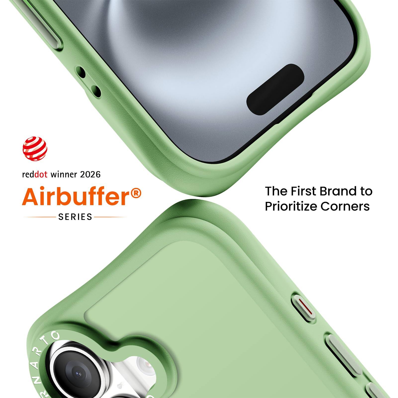 reddot winner 2026  
Airbuffer® SERIES  
The First Brand to Prioritize Corners  
ANARTO