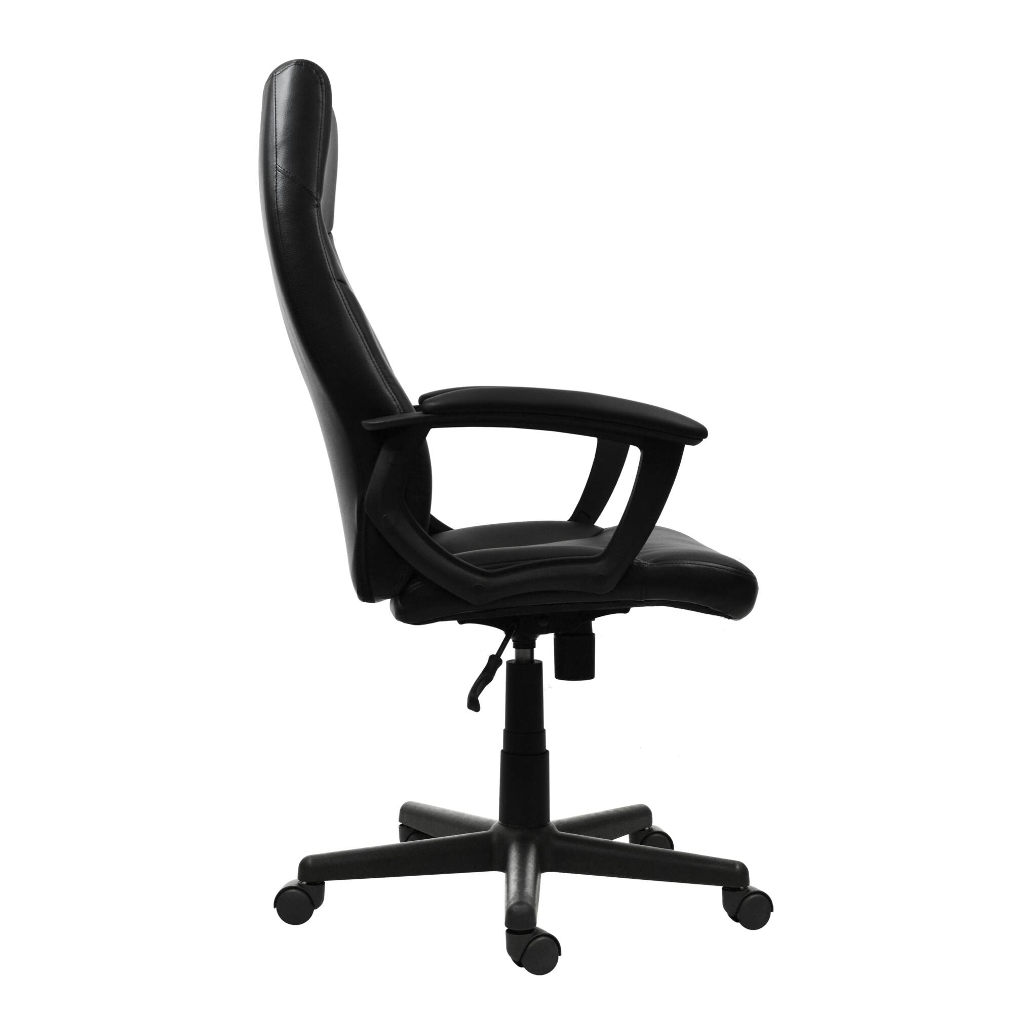 Alt View 2. GOODSILO - Medium Back Executive Office Chair with Ergonomic Design and Adjustable Features - Black.