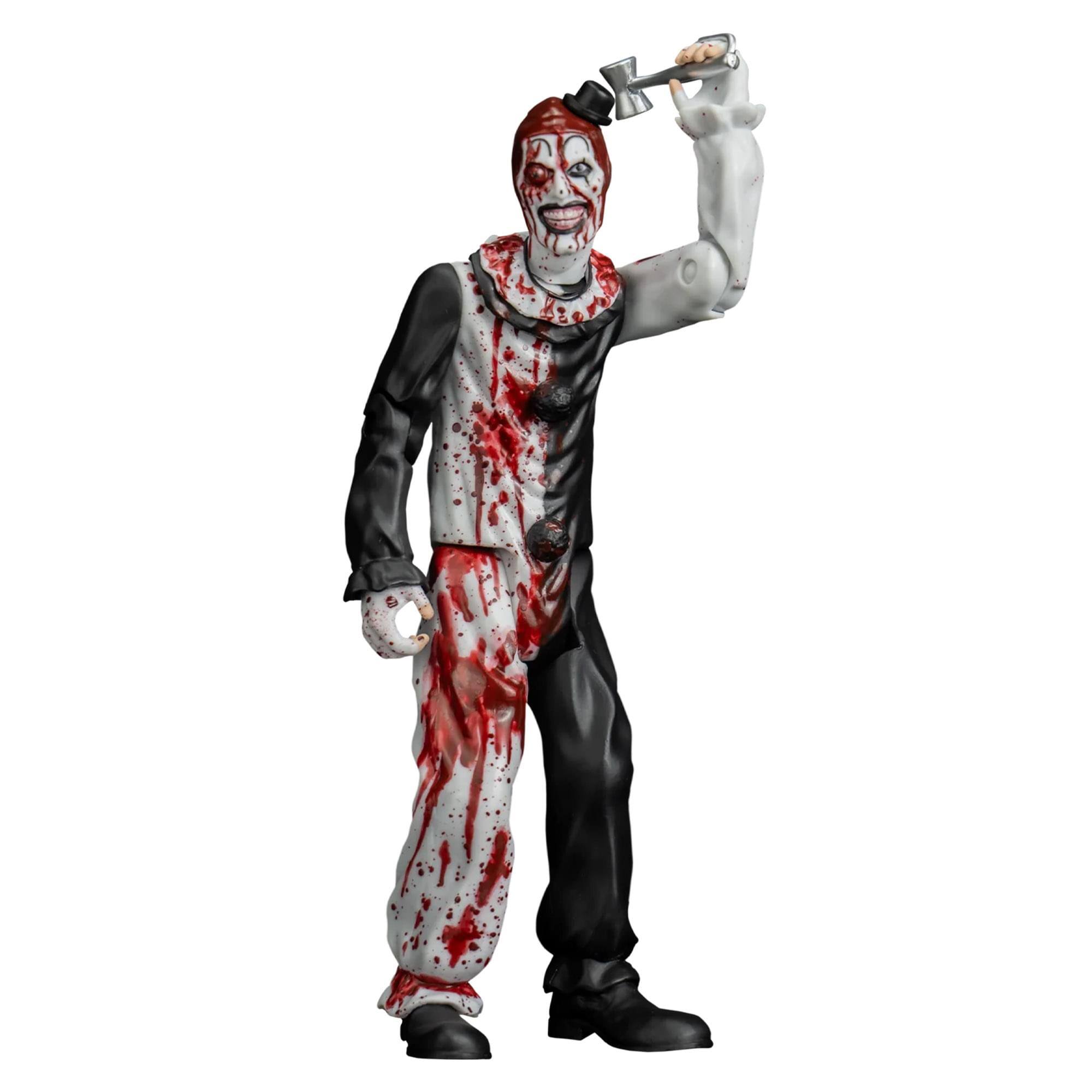 Alt View 2. Trick or Treat Studios - Terrifier 2 5 Inch Action Figure | Eye Popping Art the Clown - Multi-Colored.