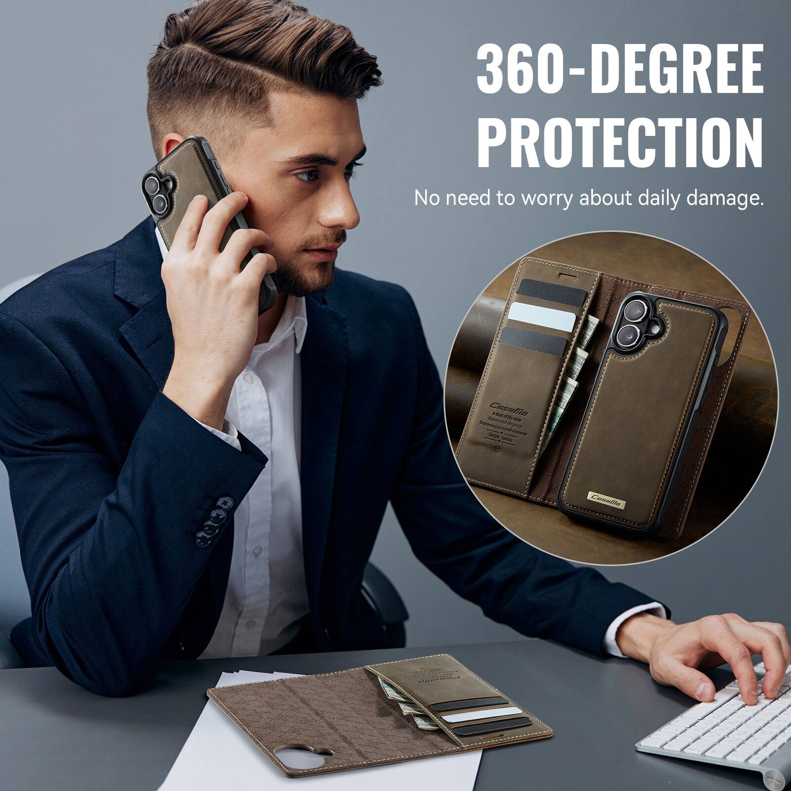 360-DEGREE PROTECTION  
No need to worry about daily damage.