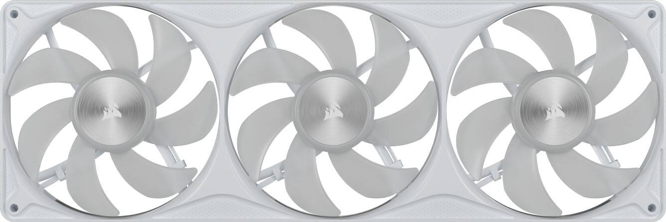 Back. CORSAIR - CORSAIR RS360 II ARGB Unified Frame PWM Fans - White.