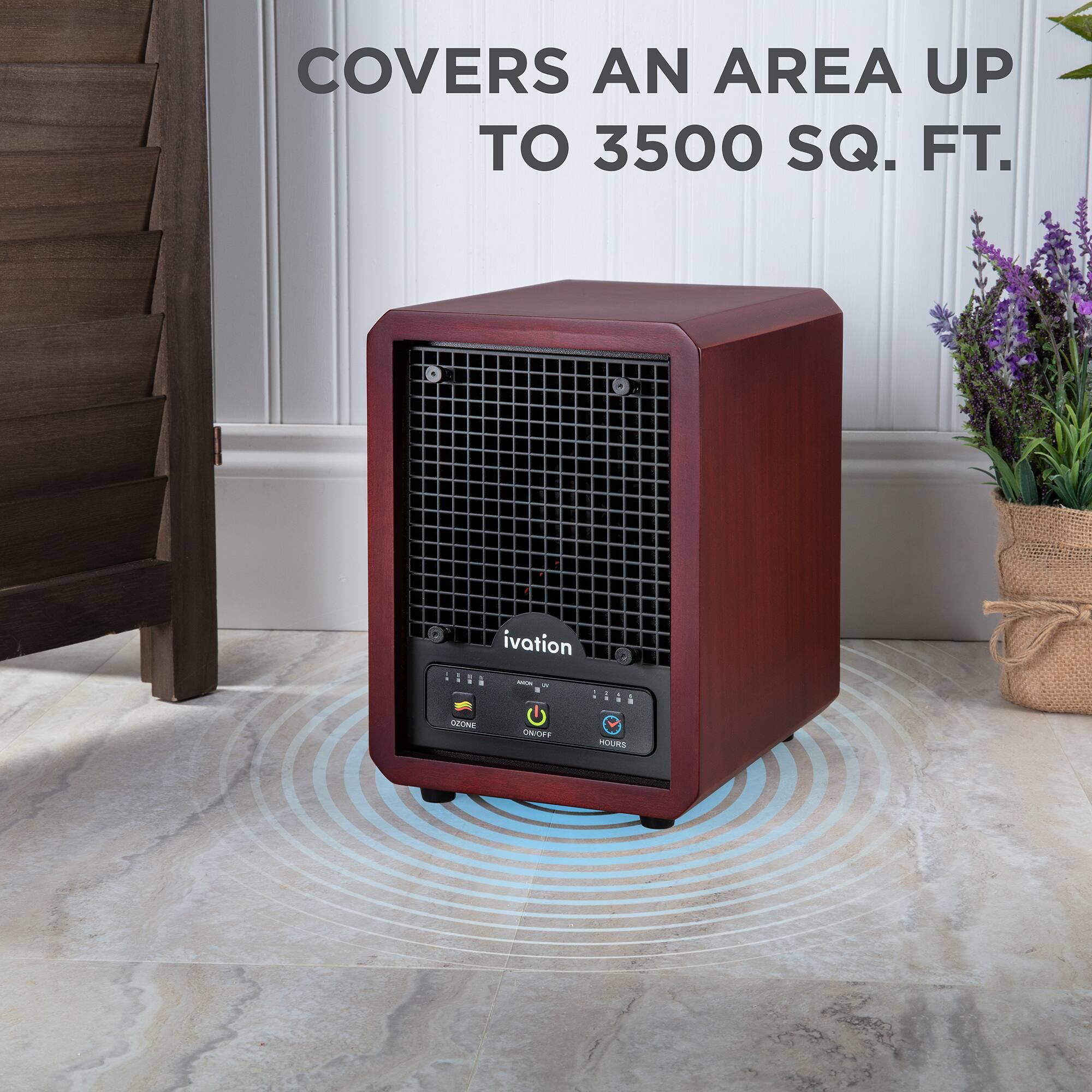 COVERS AN AREA UP TO 3500 SQ. FT. ivation .A - I 1114 SONE G SLIFT HOURS