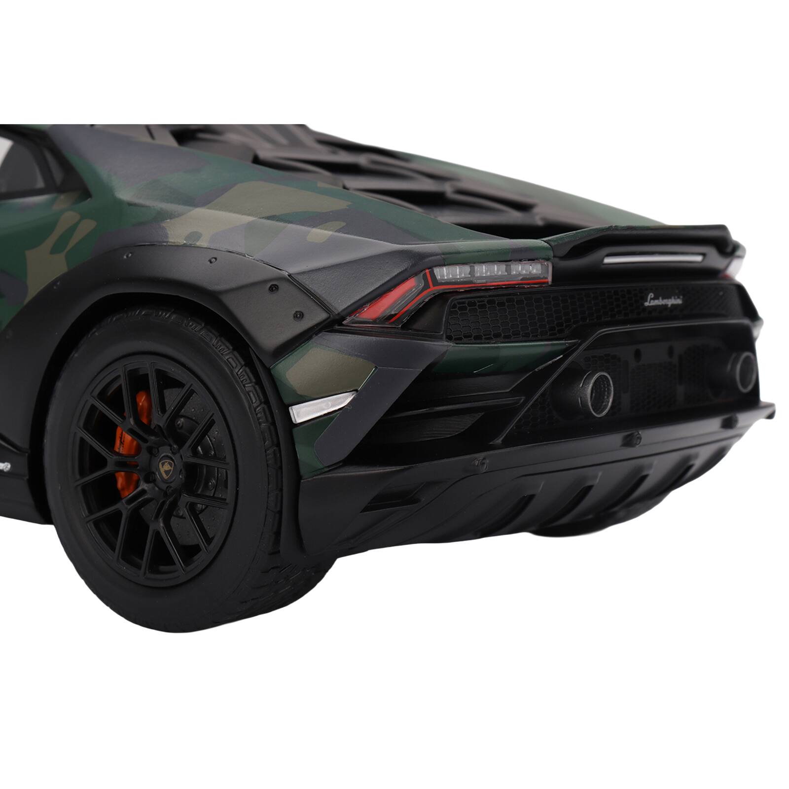 Alt View 3. Top Speed - Lamborghini Huracan Sterrato All-Terrain "BOSCO" Green Camouflage 1/18 Model Car by Top Speed.