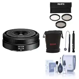 Bundle - Nikon - NIKKOR Z 26mm f/2.8 Lens, with Included Value