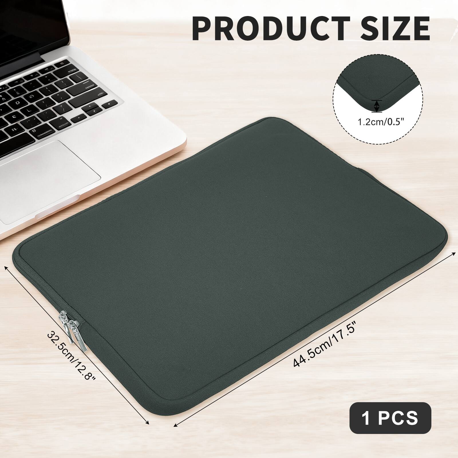 PRODUCT SIZE

- 1.2cm/0.5"
- 32.5cm/12.8"
- 44.5cm/17.5"

1 PCS