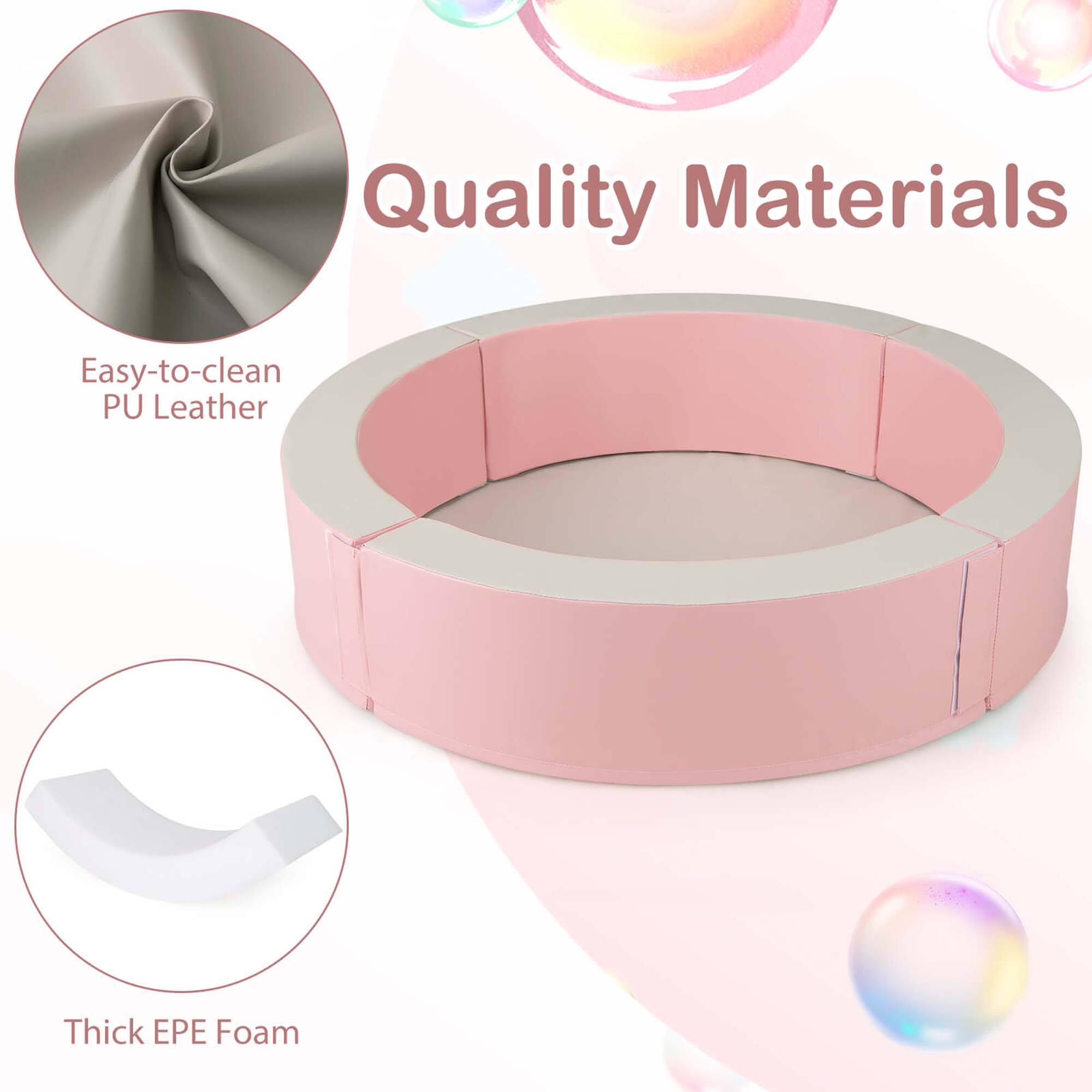 Quality Materials

- Easy-to-clean PU Leather
- Thick EPE Foam