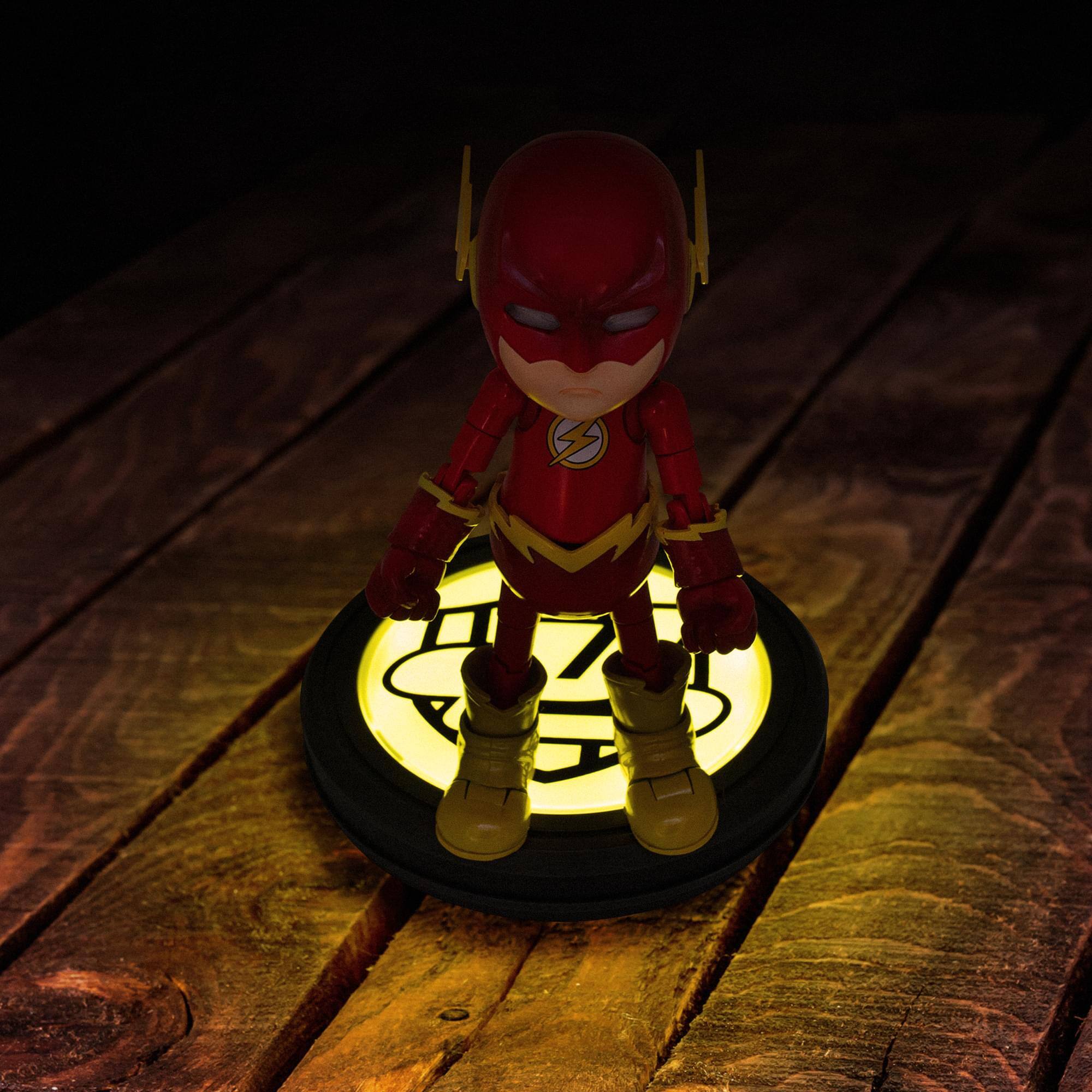 Alt View 1. Herocross Company Limited - DC Comics Hybrid Metal Figuration Action Figure | #017 The Flash - Red.