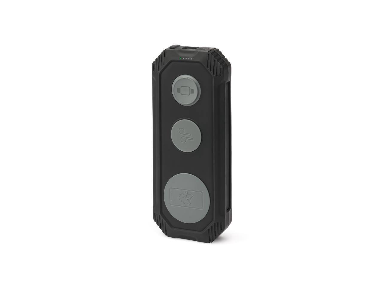 Front. Lion Energy - Lion Energy - Eclipse 3-in-1 Power Bank: Wireless & USB, Fast Recharge, Multi-Device Charging.