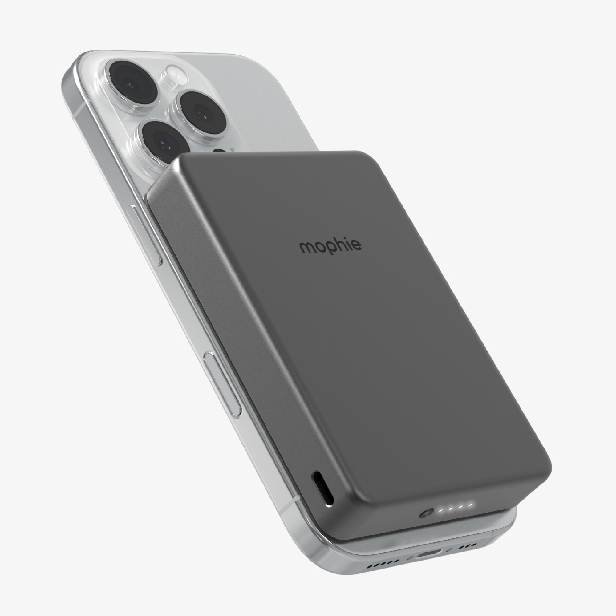 mophie - Qi2 Powerstation 10K - Black - Front_Zoom