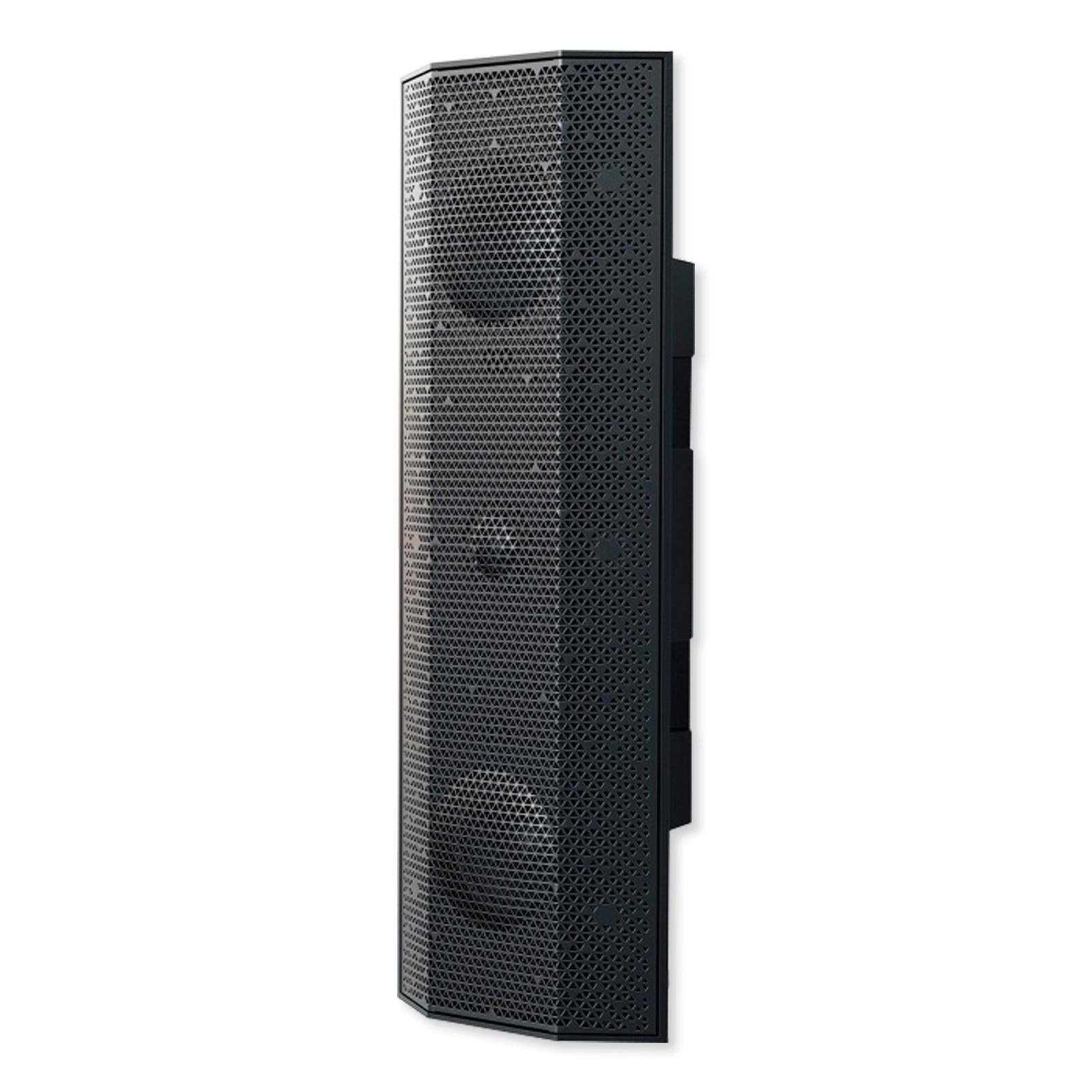 Front. Lithe Audio - IO1 Wi-Fi WiSA Speaker (Single) - Black.