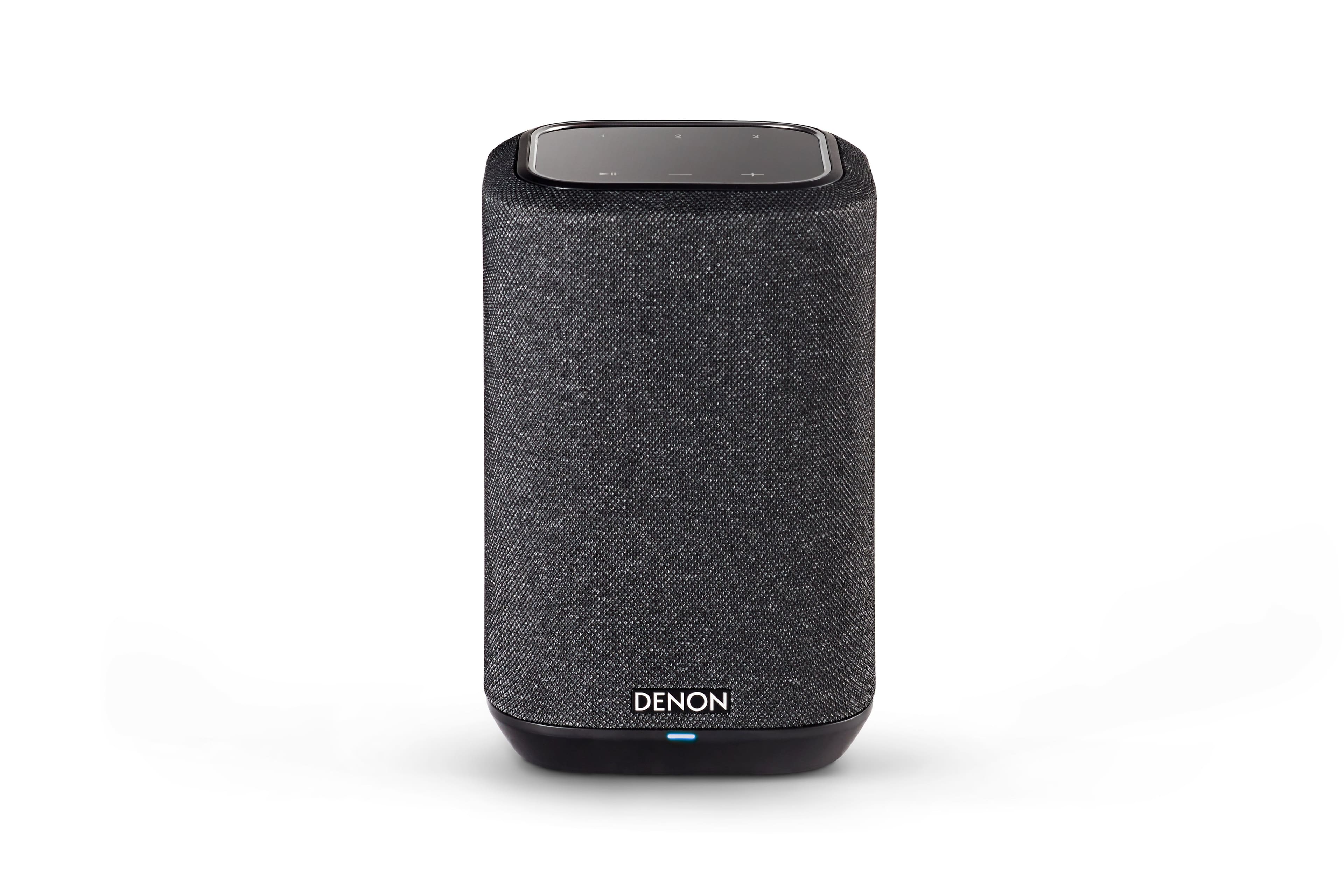 Denon - Home 150NV Smart Wireless Capability Powered Speaker - Black - Front_Zoom