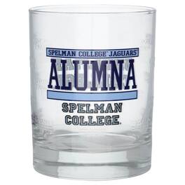 Indigo Falls - Spelman College Jaguars 14oz. Alumni Rocks Glass - Multicolor