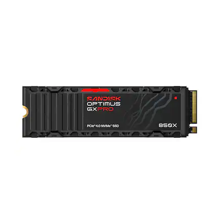 SANDISK OPTIMUS GX PRO
PCIe* 4.0 NVMe SSD
850X