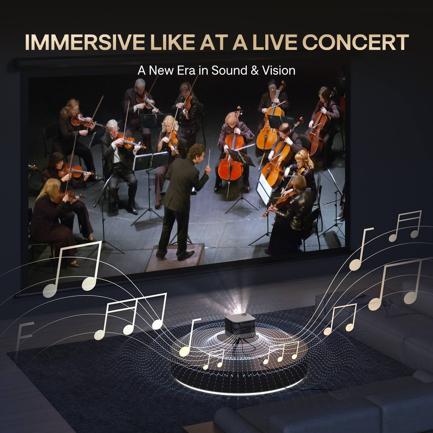 IMMERSIVE LIKE AT A LIVE CONCERT  
A New Era in Sound & Vision