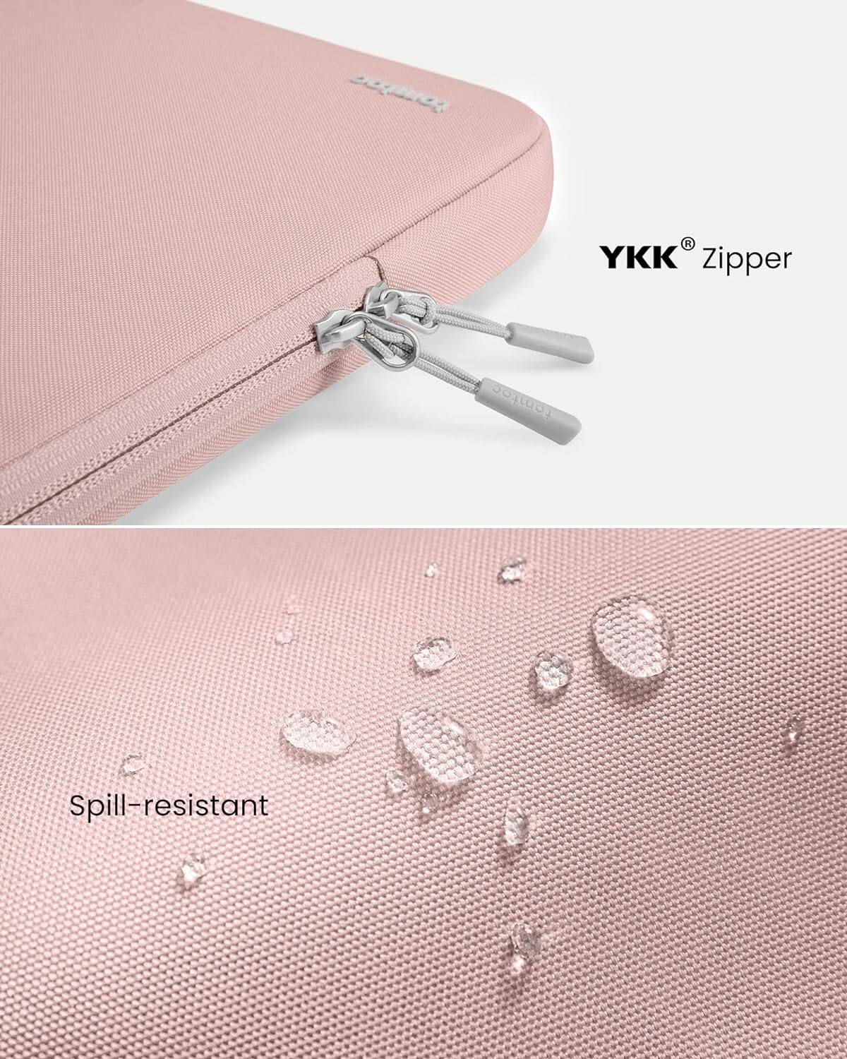 COMEOC R YKK Zipper tomtoc Spill-resistant