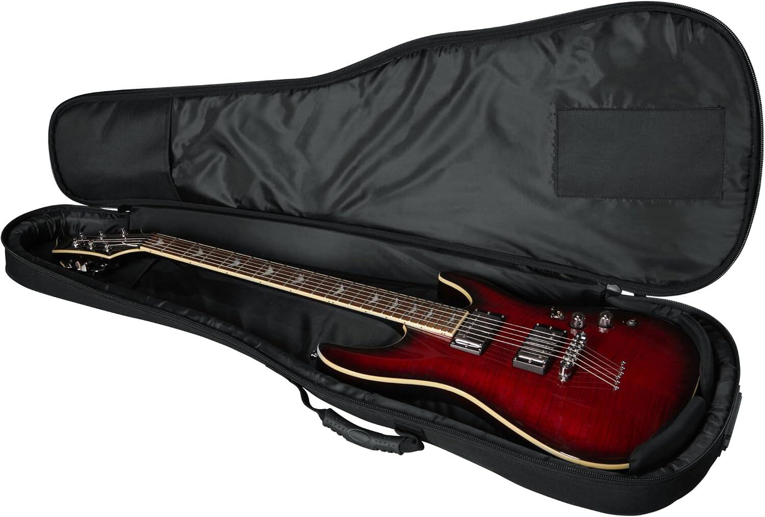 Alt View 1. Gator - 4G Series Gig Bag for Electric Guitars with 20mm GFLEX Padding and Adjustable Backpack Straps.