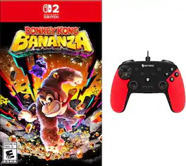 Donkey Kong Bananza - Nintendo Switch 2 Bundle with Controller - Ship fast! - Nintendo Switch 2