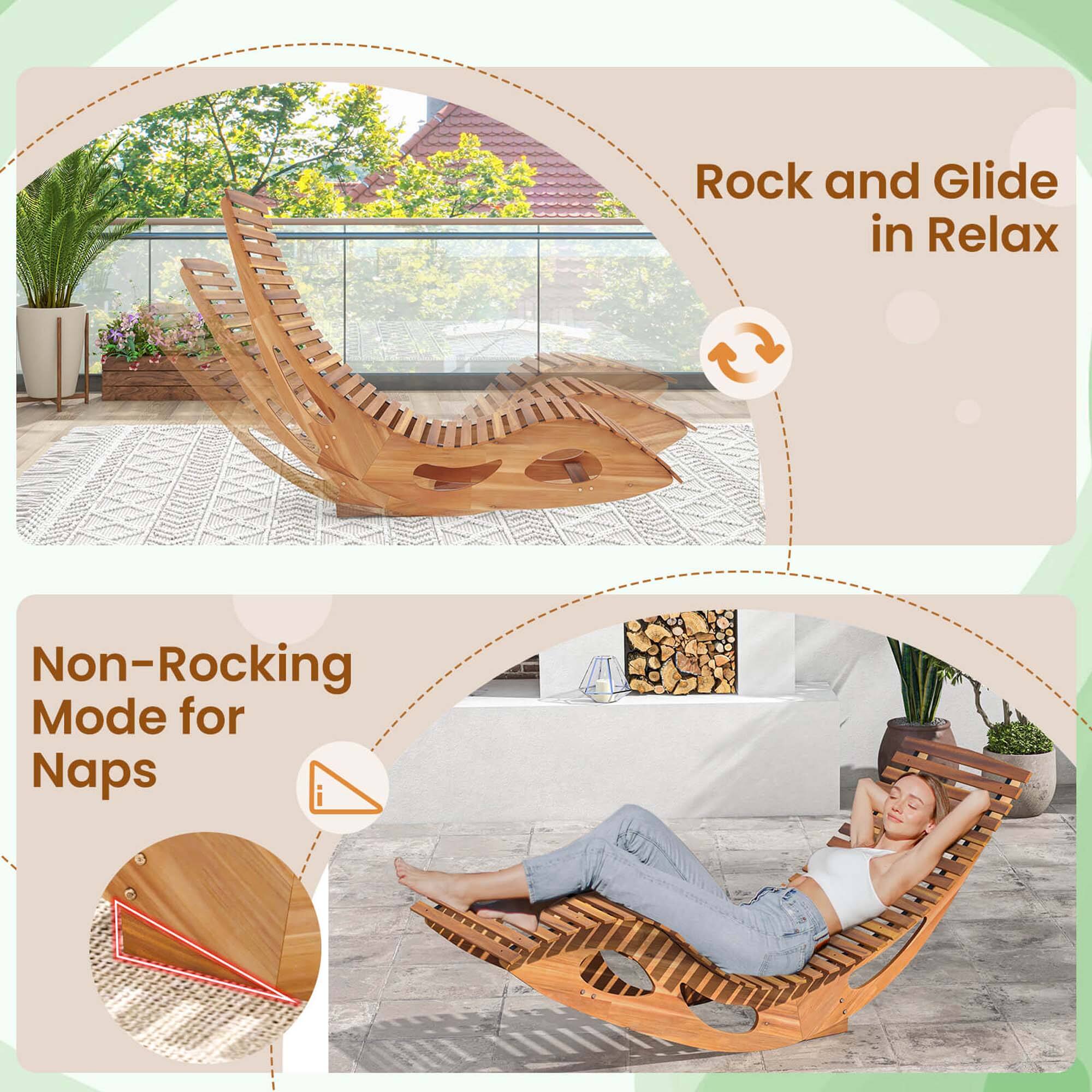 Rock and Glide in Relax

Non-Rocking Mode for Naps