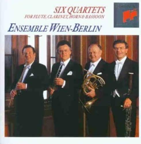 Schulz / Leister / Turkovic - Six Wind Quartets  - COMPACT DISCS