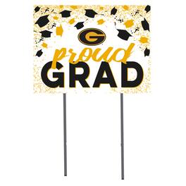 Jardine - Grambling Tigers 18'' x 24'' Grad Yard Sign - White