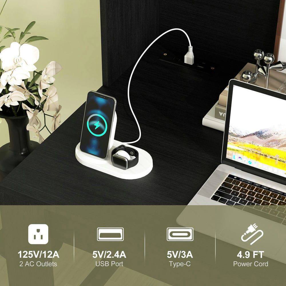 BGITIC UA - A2H a*3.eea-e.7a F.O.I  
125V/12A 2 AC Outlets 5V/2.4A USB Port 5V/3A Type-C 4.9 FT Power Cord