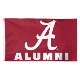 WinCraft - Alabama Crimson Tide 3' x 5' Single-Sided Deluxe Alumni School Supporter Flag - Multicolor