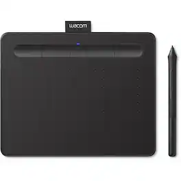 Wacom - Refurbished Excellent - Intuos Wireless Drawing Tablet with software Included UCTL4100WLK0 - Black