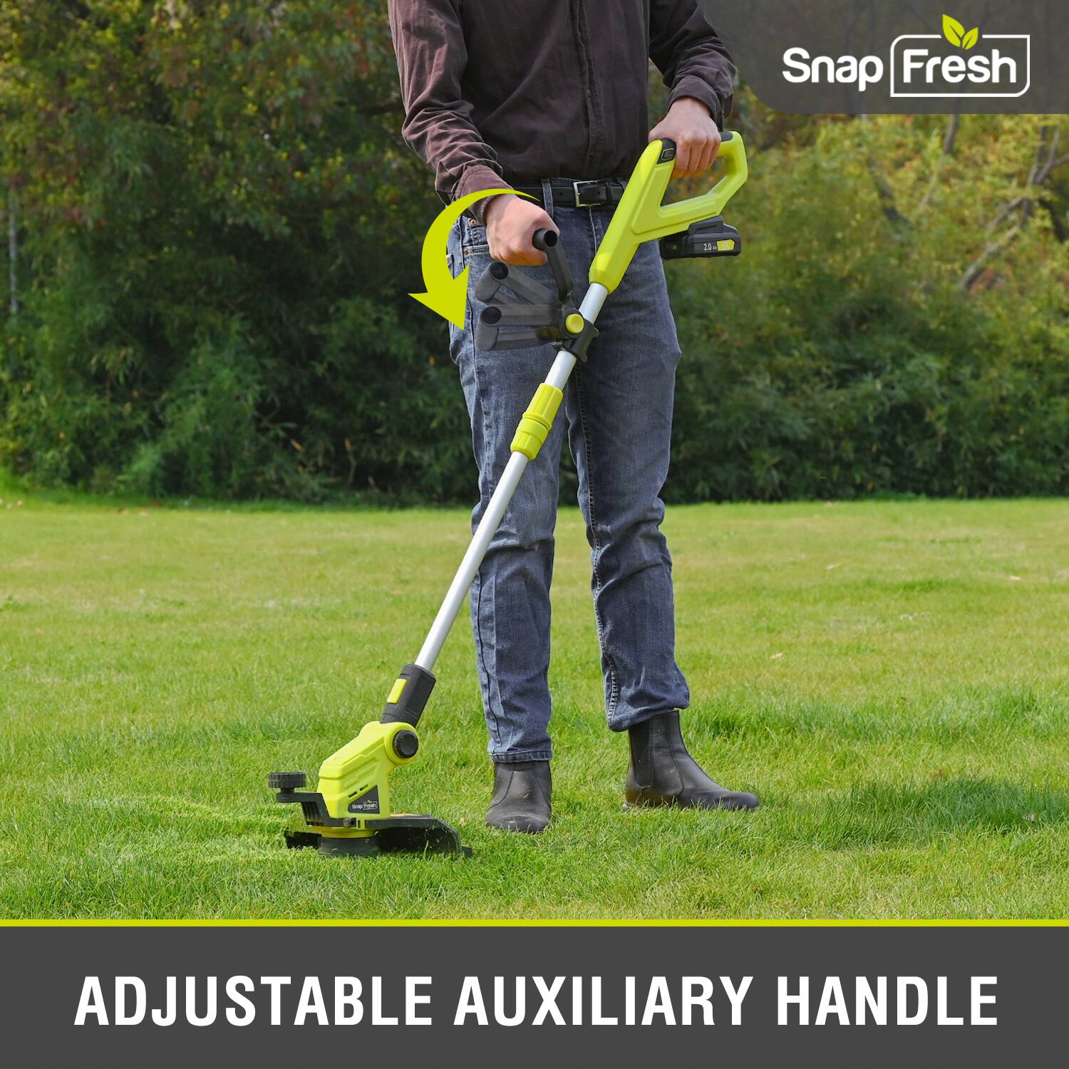Snap Fresh

1. ADJUSTABLE AUXILIARY HANDLE