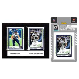C&I Collectibles - Seattle Seahawks 6" x 8" Player Plaque & 2025 Team Trading Card Set - Multicolor