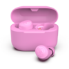 Front. JLab - GO Air POP True Wireless In-Ear Bluetooth Headphones - Pink.