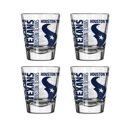 Logo Brands - 4-Pack 2oz. Shot Glass Set - Multicolor